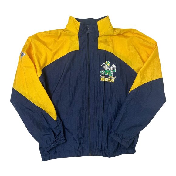 Vintage Apex One Notre Dame University Light Jacket L - Picture 1 of 6